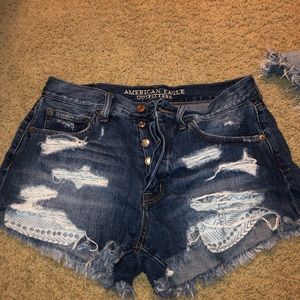 jean shorts
